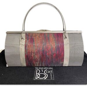 Bo’s Art Studio Los Angeles Stainless Steel Mesh Purse Opera Collection